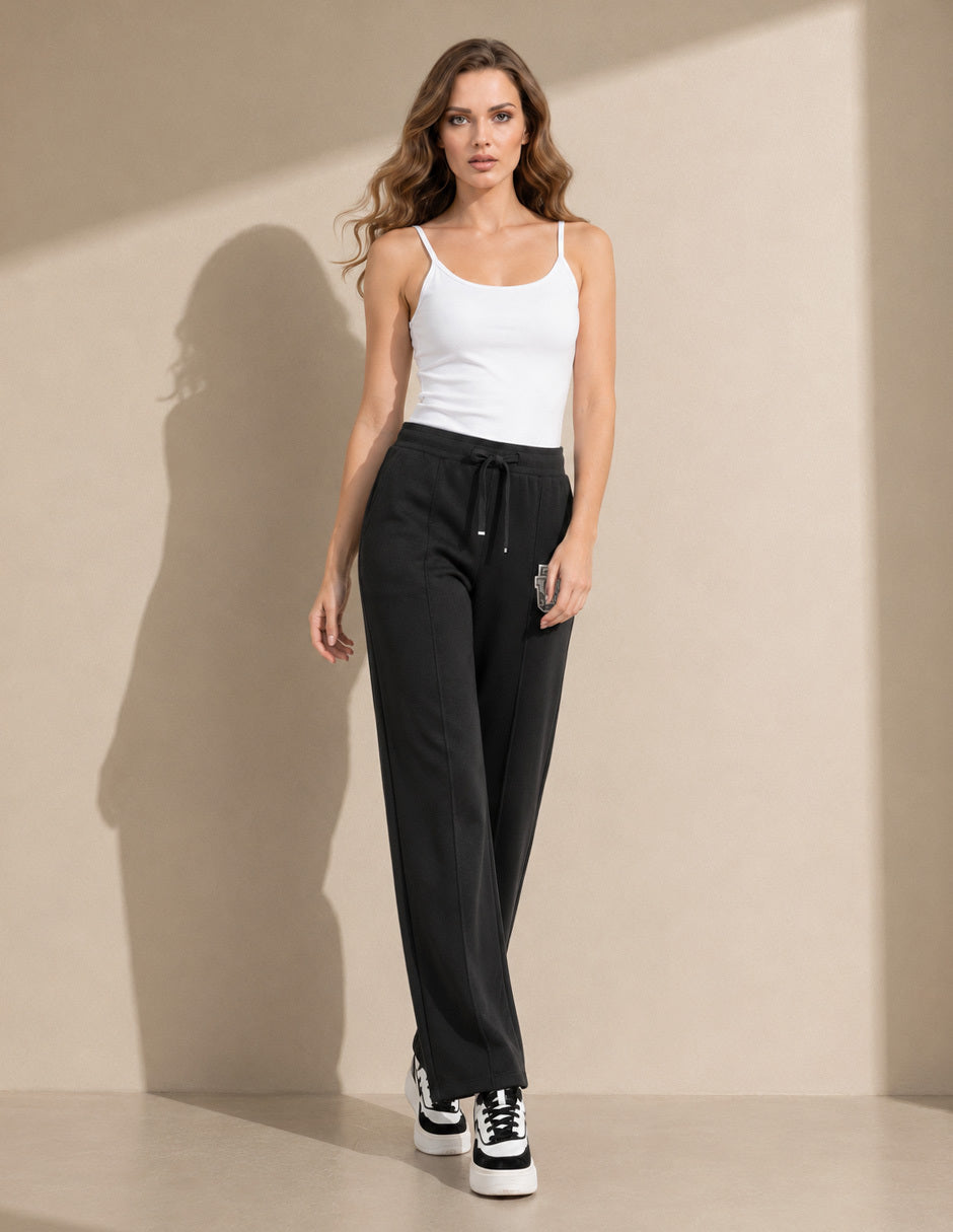 Pants Liso Negro Comfort