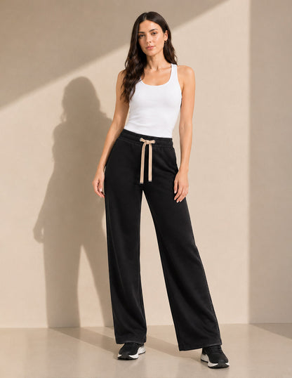 Pants Negro Amplio Comfort