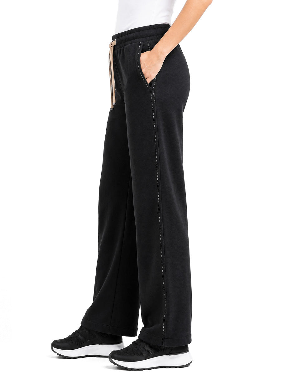 Pants Negro Amplio Comfort