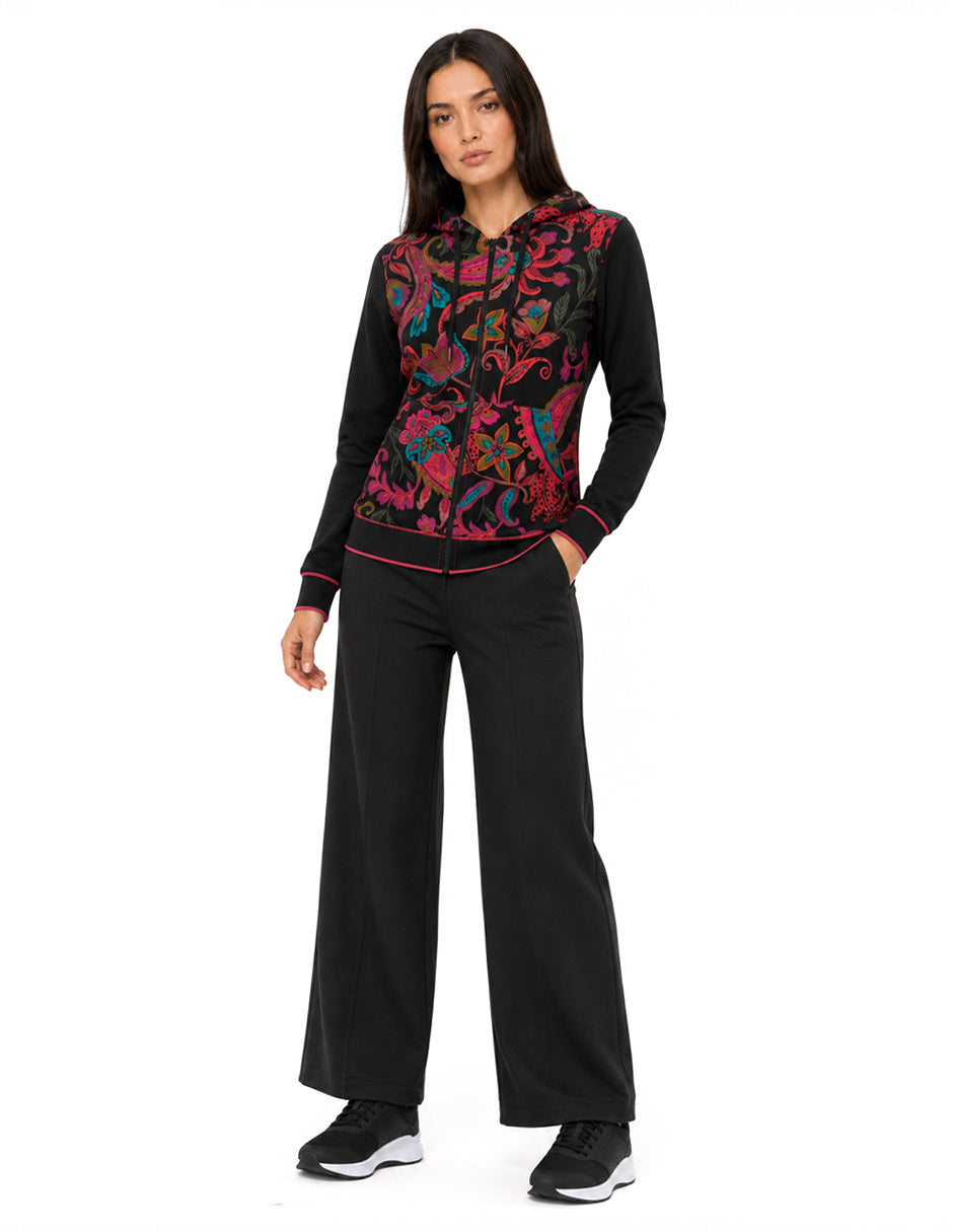 Chamarra Tejida Negro Comfort