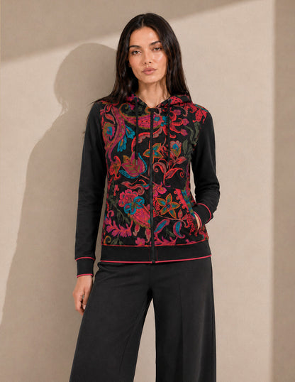 Chamarra Tejida Negro Comfort