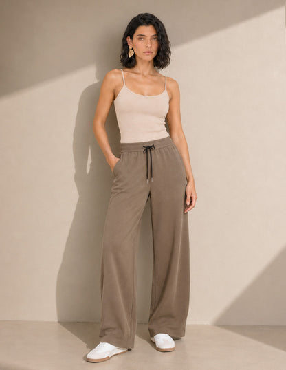 Pants Beige Tejido Comfort