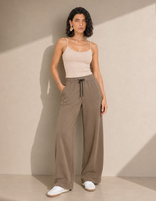 Pants Beige Tejido Comfort