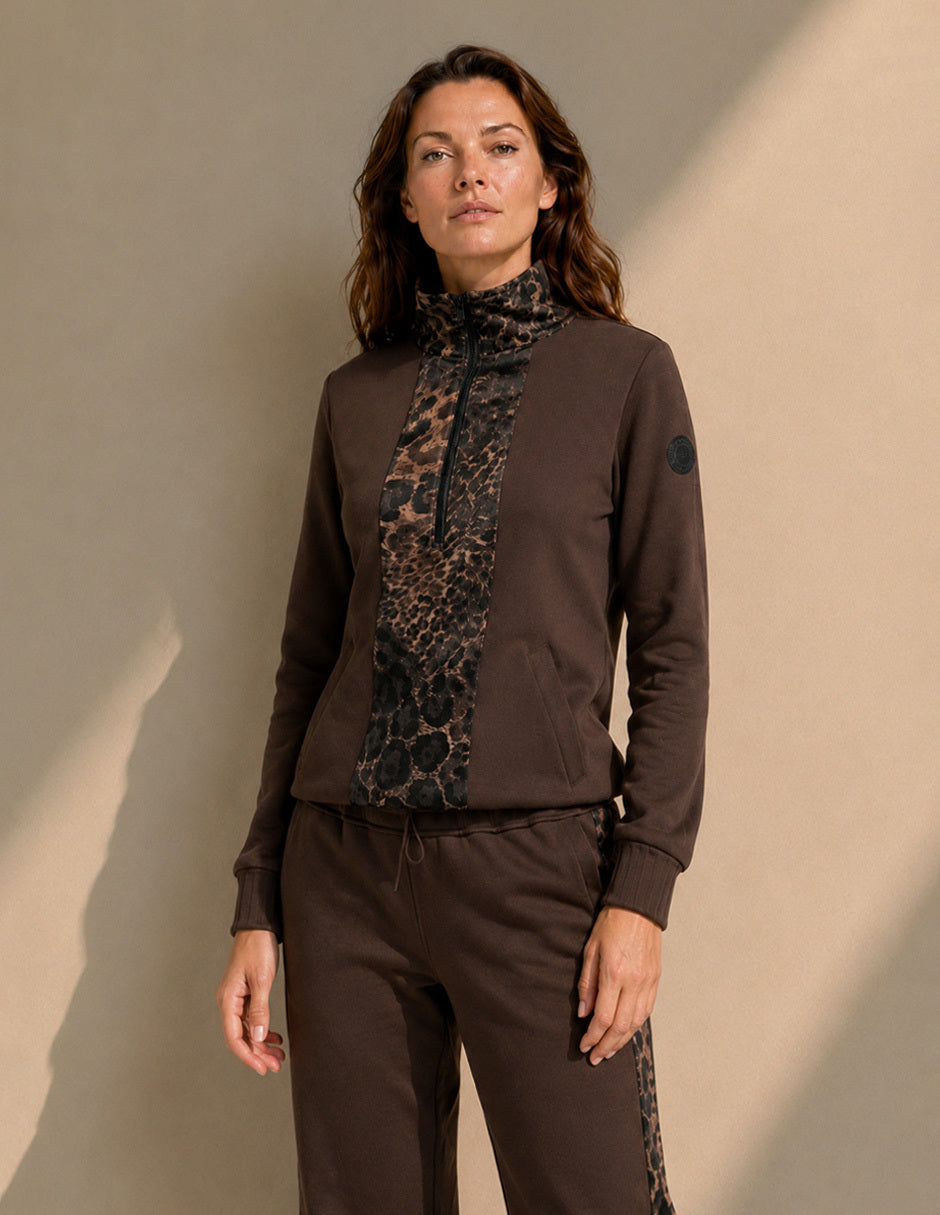 Sudadera Café Comfort Animal Print