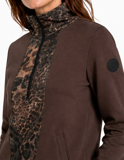 Sudadera Café Comfort Animal Print