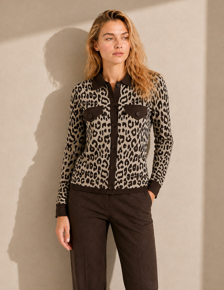 Suéter Animal Print Esenciales