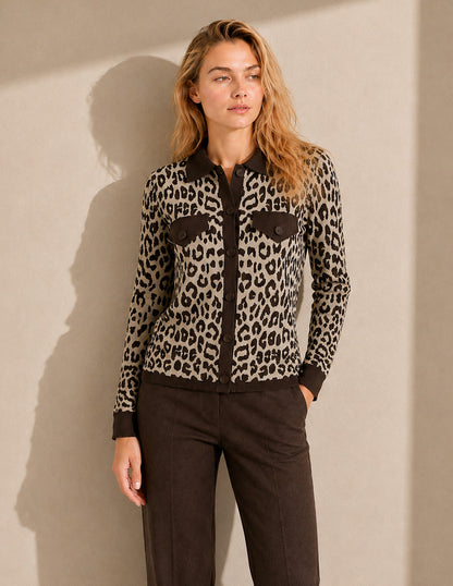 Suéter Animal Print Esenciales