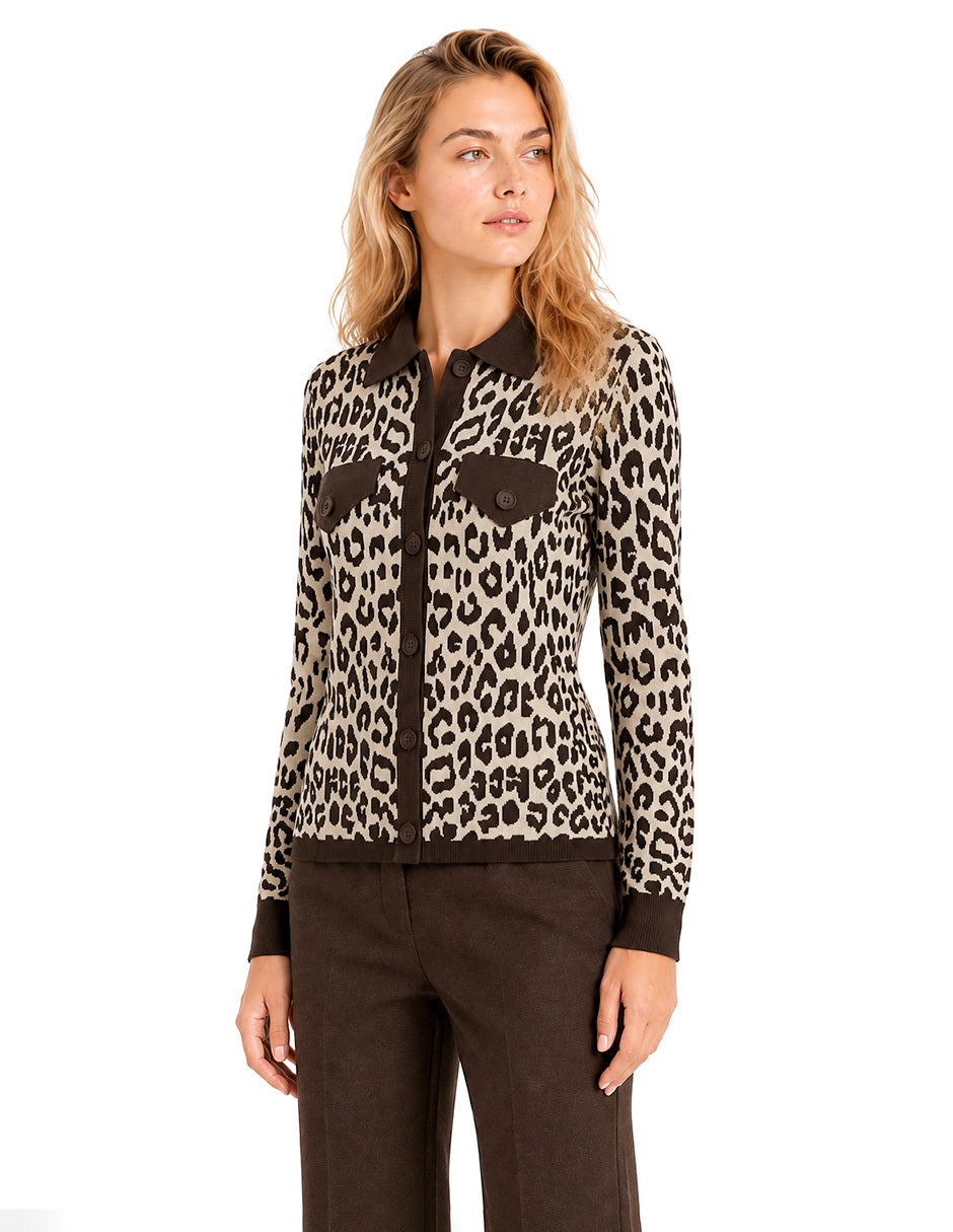 Suéter Animal Print Esenciales