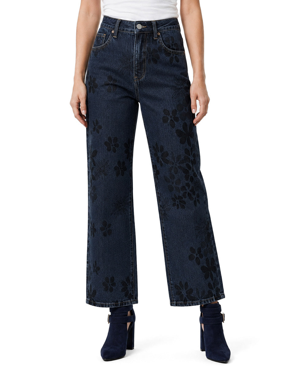 Jeans Marino Recto Esenciales