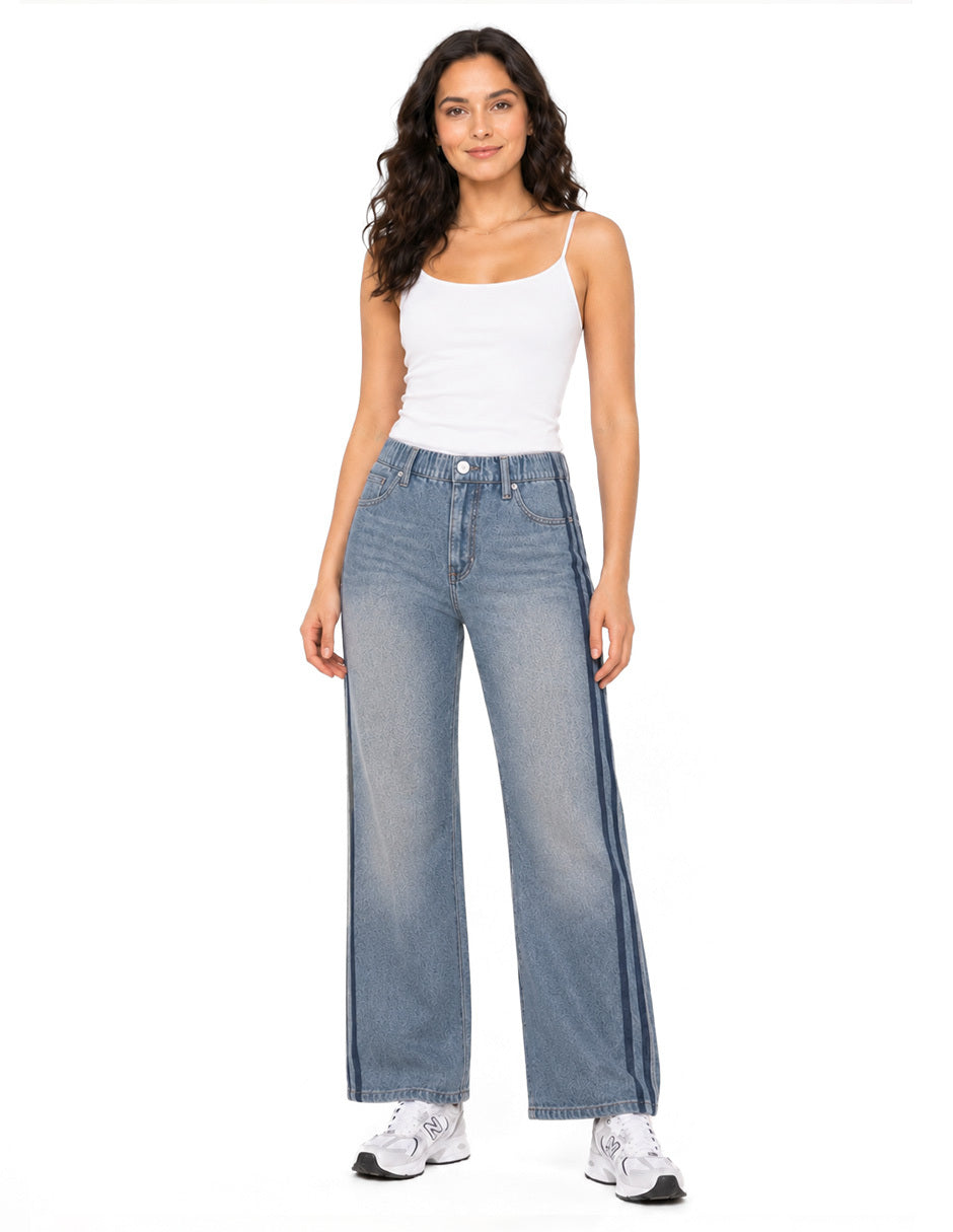 Jeans Azul Tipo Pants Esenciales