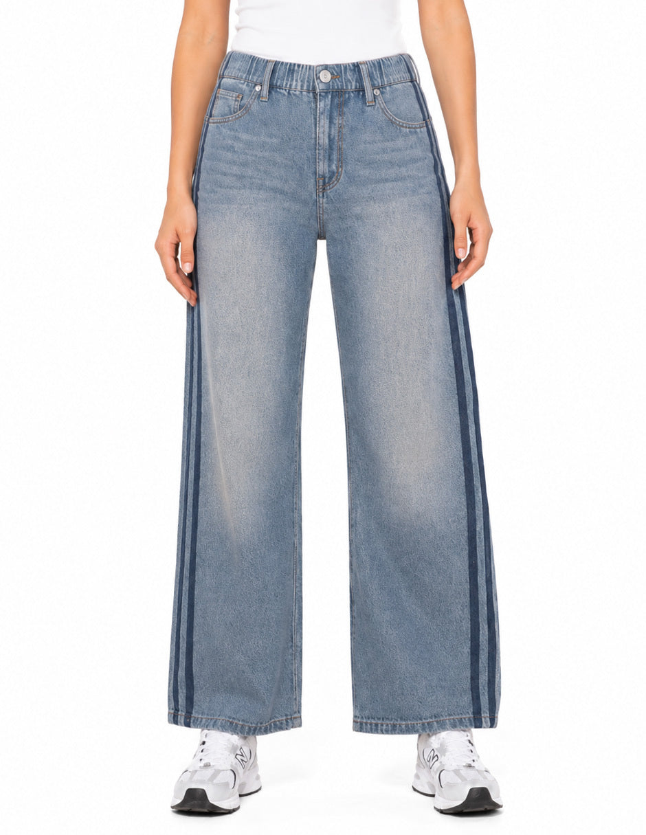 Jeans Azul Tipo Pants Esenciales