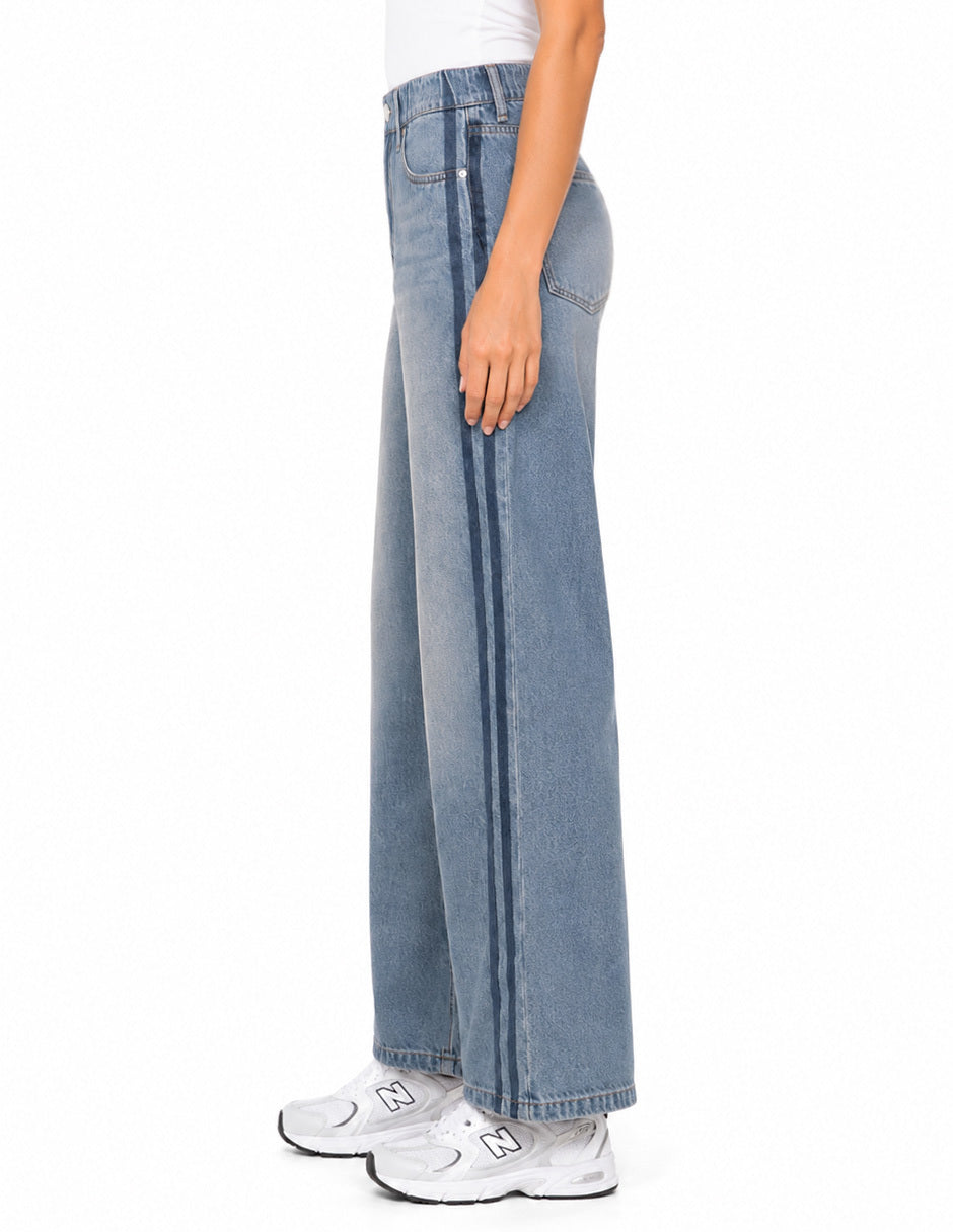 Jeans Azul Tipo Pants Esenciales