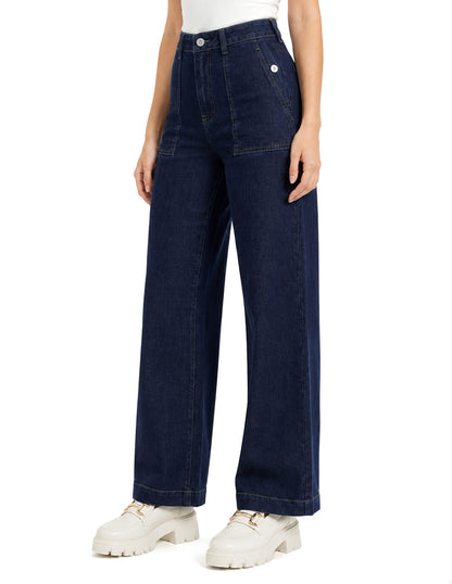 Jeans Recto Marino Esenciales