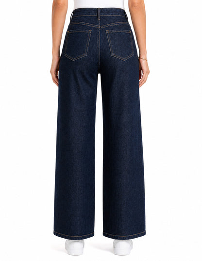 Jeans Marino Liso Esenciales