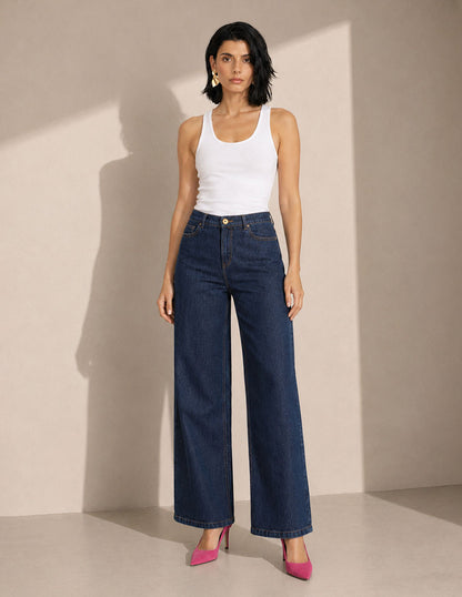 Jeans Basicos Azul Esenciales