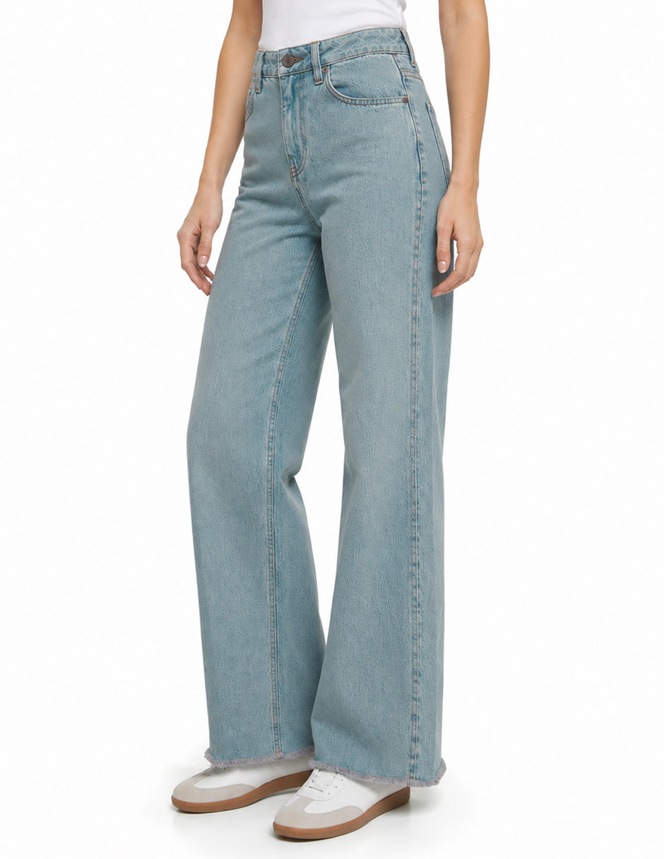Jeans Vaqueros Azul Baggy Esenciales
