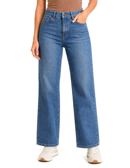 Jeans Corte Wideleg Esenciales