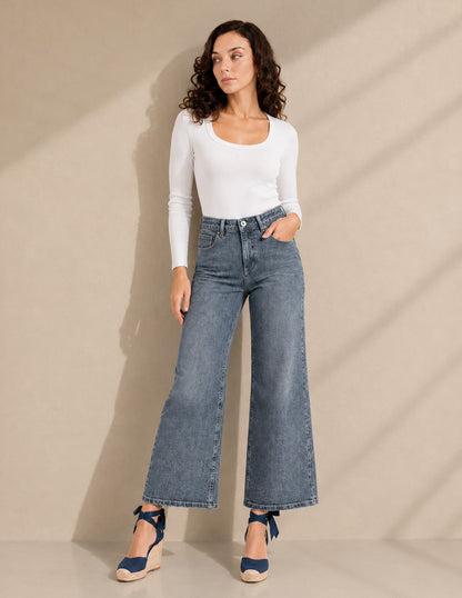 Jeans Wideleg Esenciales