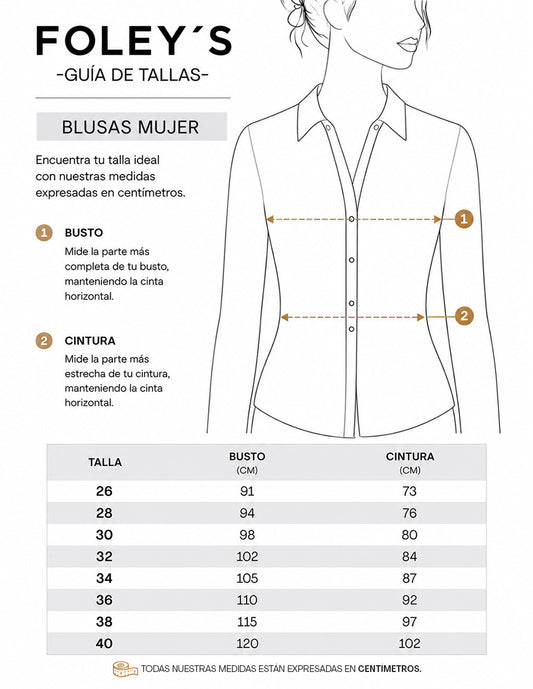 Blusa Beige Estampada Brielle