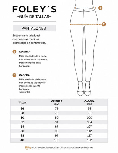 Pantalón Recto Liso Esenciales